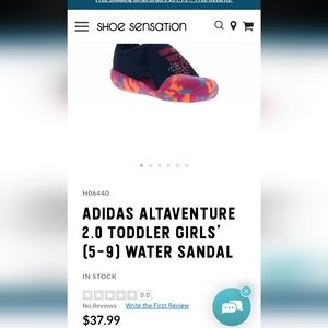 ADIDAS Waterproof shoes, Size 5, perfect condition